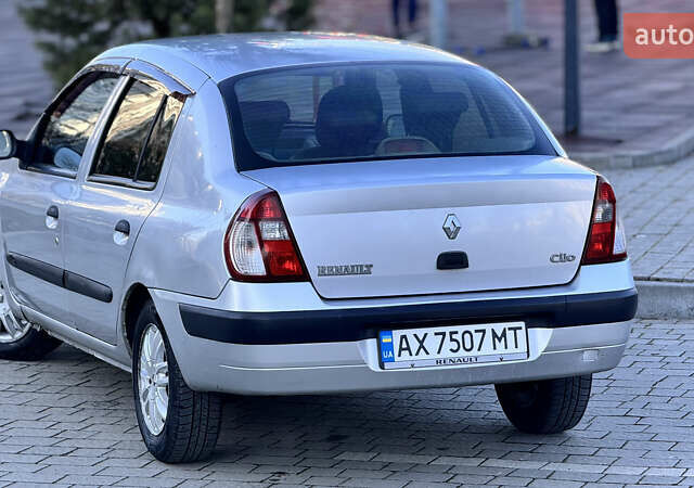 Серый Рено Clio Symbol, объемом двигателя 1.4 л и пробегом 225 тыс. км за 2950 $, фото 21 на Automoto.ua
