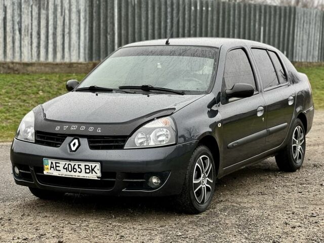 Серый Рено Clio Symbol, объемом двигателя 1.4 л и пробегом 75 тыс. км за 3950 $, фото 6 на Automoto.ua