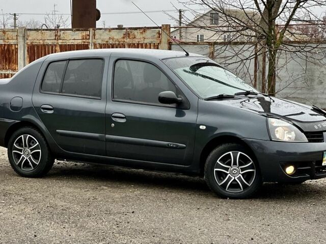 Серый Рено Clio Symbol, объемом двигателя 1.4 л и пробегом 75 тыс. км за 3950 $, фото 10 на Automoto.ua