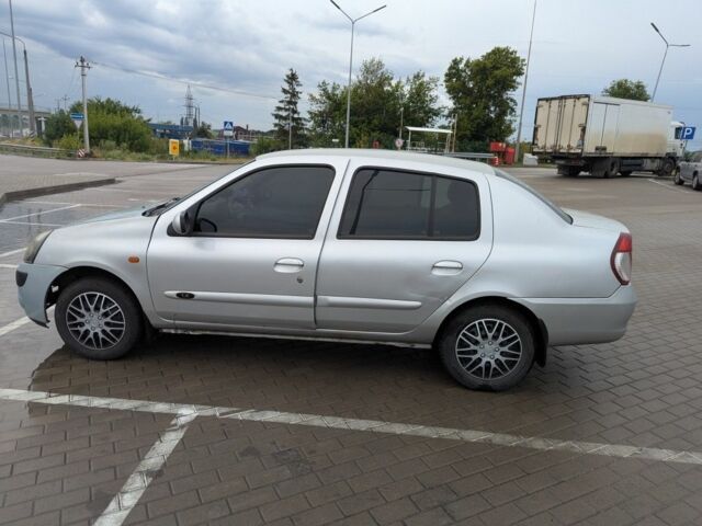 Серый Рено Clio Symbol, объемом двигателя 1.4 л и пробегом 261 тыс. км за 2600 $, фото 3 на Automoto.ua