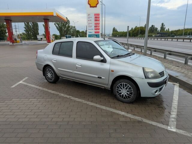 Серый Рено Clio Symbol, объемом двигателя 1.4 л и пробегом 261 тыс. км за 2600 $, фото 1 на Automoto.ua