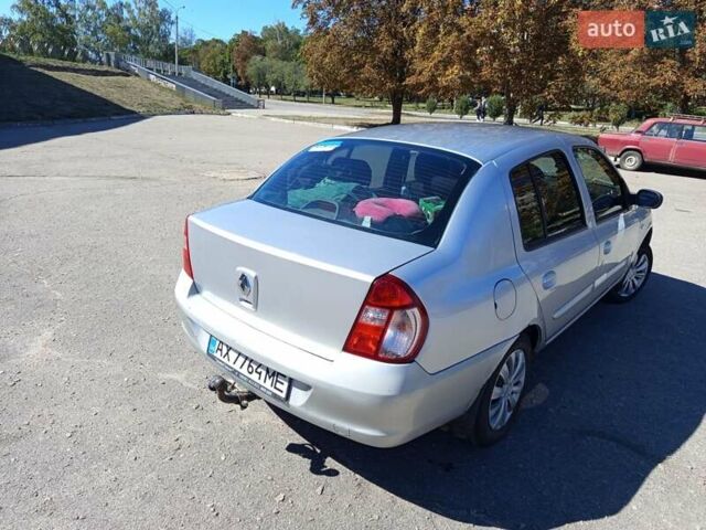 Серый Рено Clio Symbol, объемом двигателя 1.4 л и пробегом 246 тыс. км за 3700 $, фото 3 на Automoto.ua