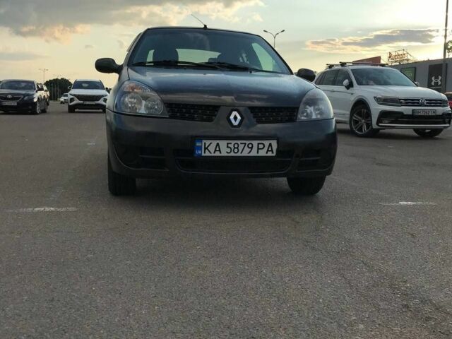 Серый Рено Clio Symbol, объемом двигателя 1.4 л и пробегом 231 тыс. км за 2500 $, фото 5 на Automoto.ua