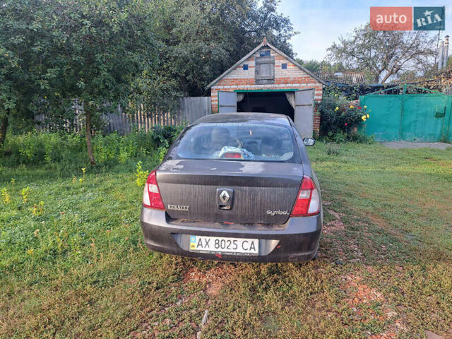 Серый Рено Clio Symbol, объемом двигателя 1.4 л и пробегом 260 тыс. км за 2600 $, фото 3 на Automoto.ua