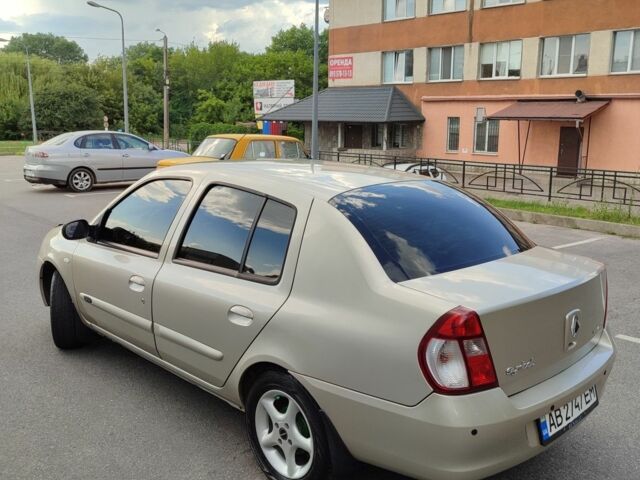 Сірий Рено Clio Symbol, об'ємом двигуна 1.4 л та пробігом 206 тис. км за 4150 $, фото 1 на Automoto.ua
