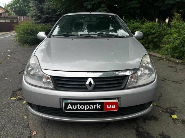 Серый Рено Clio Symbol, объемом двигателя 1.4 л и пробегом 110 тыс. км за 4790 $, фото 1 на Automoto.ua