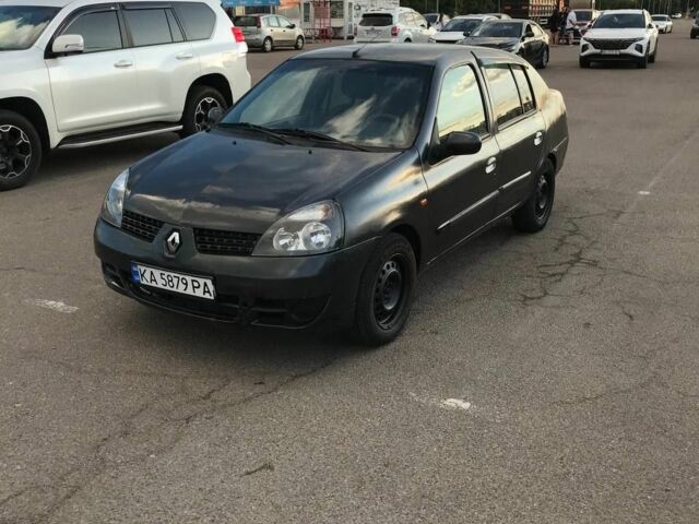 Серый Рено Clio Symbol, объемом двигателя 1.4 л и пробегом 231 тыс. км за 2500 $, фото 3 на Automoto.ua