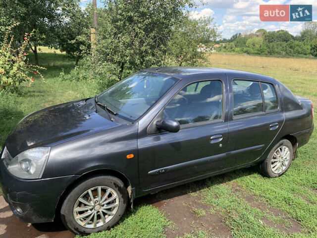 Серый Рено Clio Symbol, объемом двигателя 1.4 л и пробегом 260 тыс. км за 2600 $, фото 1 на Automoto.ua