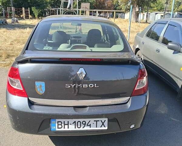 Серый Рено Clio Symbol, объемом двигателя 1.39 л и пробегом 196 тыс. км за 2600 $, фото 4 на Automoto.ua