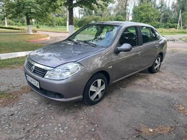 Серый Рено Clio Symbol, объемом двигателя 1.4 л и пробегом 224 тыс. км за 3200 $, фото 14 на Automoto.ua