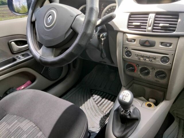 Серый Рено Clio Symbol, объемом двигателя 1.4 л и пробегом 218 тыс. км за 4550 $, фото 15 на Automoto.ua