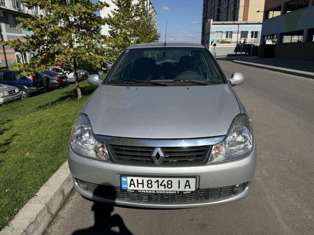 Серый Рено Clio Symbol, объемом двигателя 1.4 л и пробегом 177 тыс. км за 3200 $, фото 1 на Automoto.ua