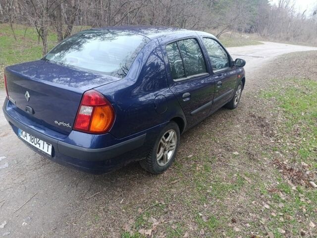 Синій Рено Clio Symbol, об'ємом двигуна 1.4 л та пробігом 310 тис. км за 2700 $, фото 4 на Automoto.ua