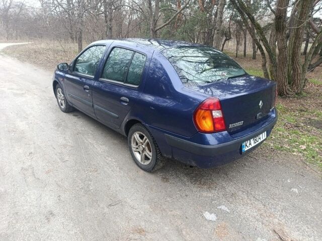 Синій Рено Clio Symbol, об'ємом двигуна 1.4 л та пробігом 310 тис. км за 2700 $, фото 5 на Automoto.ua