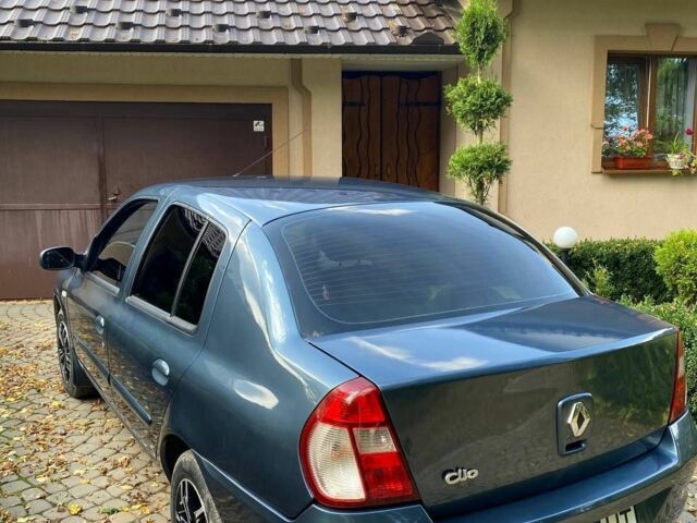 Синий Рено Clio Symbol, объемом двигателя 1.4 л и пробегом 210 тыс. км за 3500 $, фото 3 на Automoto.ua