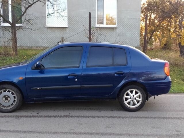 Рено Clio Symbol 2001 в Павлограде на Automoto.ua Синий Рено Clio Symbol, объемом двигателя 1.4 л и пробегом 280 тыс. км за 1838 $, фото 7 на Automoto.ua