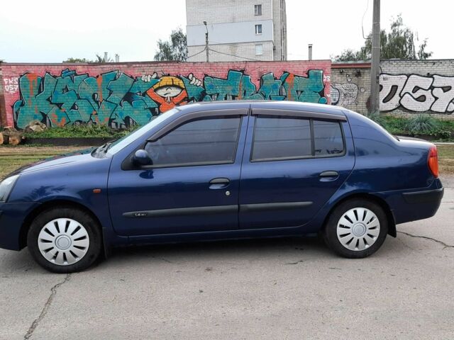 Синий Рено Clio Symbol, объемом двигателя 1.4 л и пробегом 144 тыс. км за 3350 $, фото 1 на Automoto.ua