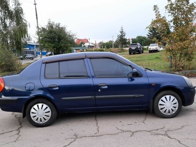 Синий Рено Clio Symbol, объемом двигателя 1.4 л и пробегом 144 тыс. км за 3350 $, фото 7 на Automoto.ua