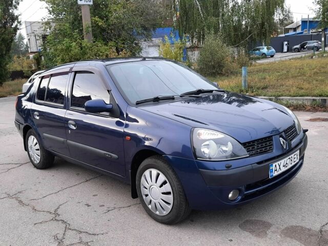 Синий Рено Clio Symbol, объемом двигателя 1.4 л и пробегом 144 тыс. км за 3350 $, фото 8 на Automoto.ua
