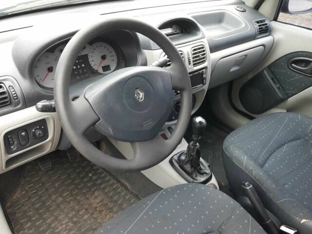 Синий Рено Clio Symbol, объемом двигателя 1.4 л и пробегом 144 тыс. км за 3350 $, фото 12 на Automoto.ua