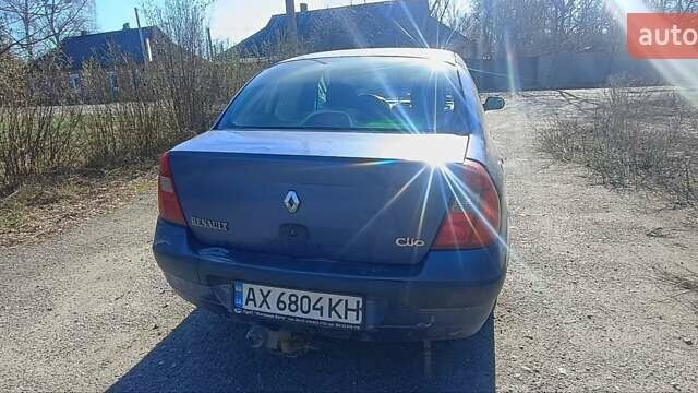 Синий Рено Clio Symbol, объемом двигателя 1.39 л и пробегом 65 тыс. км за 3000 $, фото 10 на Automoto.ua