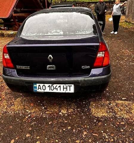 Синій Рено Clio Symbol, об'ємом двигуна 1.4 л та пробігом 273 тис. км за 3200 $, фото 9 на Automoto.ua
