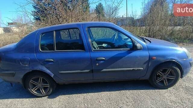 Синий Рено Clio Symbol, объемом двигателя 1.39 л и пробегом 65 тыс. км за 3000 $, фото 11 на Automoto.ua