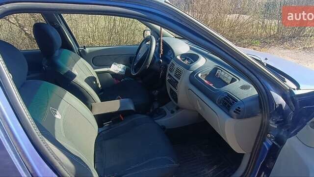 Синий Рено Clio Symbol, объемом двигателя 1.39 л и пробегом 65 тыс. км за 3000 $, фото 9 на Automoto.ua