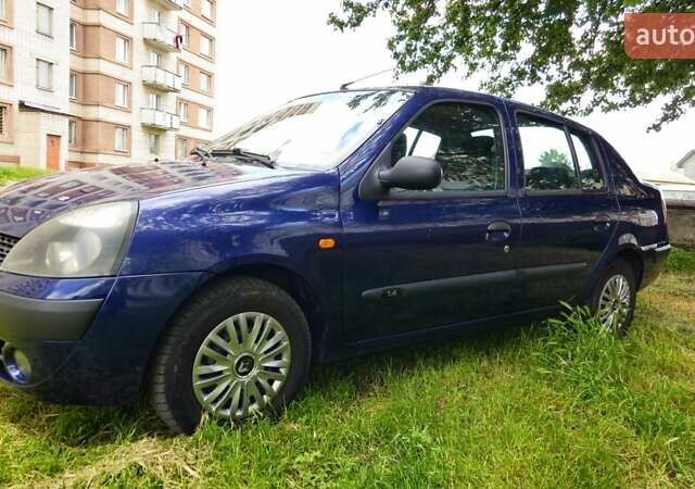 Синий Рено Clio Symbol, объемом двигателя 1.4 л и пробегом 188 тыс. км за 3400 $, фото 10 на Automoto.ua