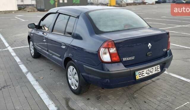 Синій Рено Clio Symbol, об'ємом двигуна 1.4 л та пробігом 211 тис. км за 2500 $, фото 4 на Automoto.ua