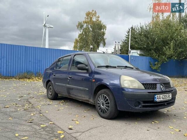Синій Рено Clio Symbol, об'ємом двигуна 1.4 л та пробігом 423 тис. км за 1700 $, фото 2 на Automoto.ua