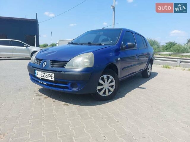 Синий Рено Clio Symbol, объемом двигателя 1.4 л и пробегом 415 тыс. км за 2250 $, фото 3 на Automoto.ua