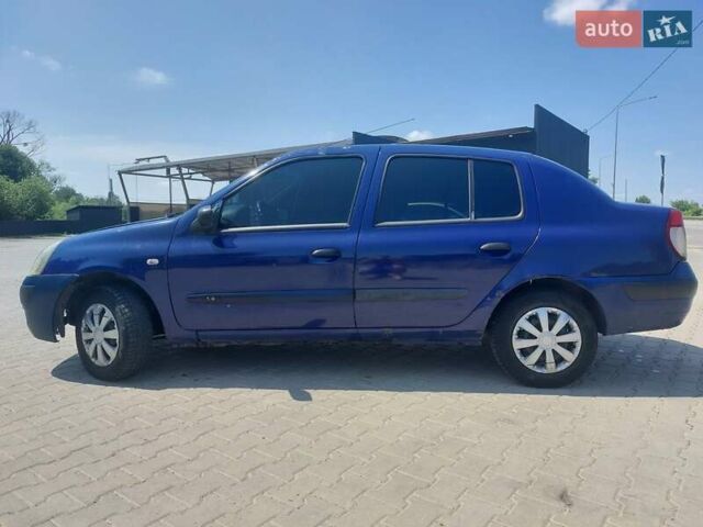 Синий Рено Clio Symbol, объемом двигателя 1.4 л и пробегом 415 тыс. км за 2250 $, фото 2 на Automoto.ua