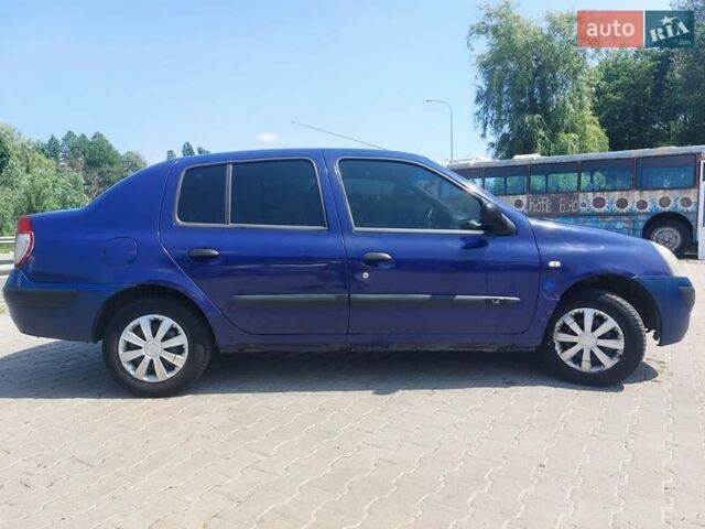 Синий Рено Clio Symbol, объемом двигателя 1.4 л и пробегом 415 тыс. км за 2250 $, фото 8 на Automoto.ua
