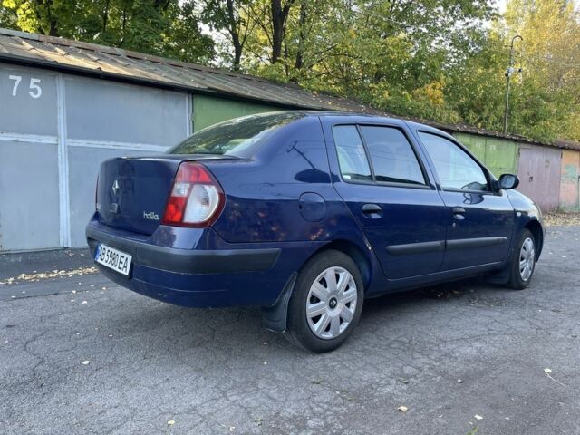 Синий Рено Clio Symbol, объемом двигателя 1.4 л и пробегом 161 тыс. км за 2999 $, фото 3 на Automoto.ua