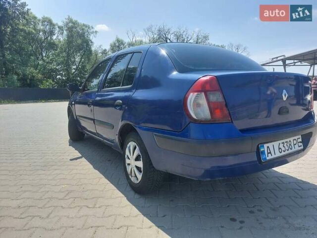 Синий Рено Clio Symbol, объемом двигателя 1.4 л и пробегом 415 тыс. км за 2250 $, фото 5 на Automoto.ua