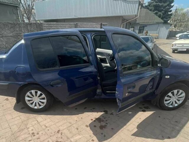 Синий Рено Clio Symbol, объемом двигателя 1.4 л и пробегом 259 тыс. км за 4200 $, фото 7 на Automoto.ua