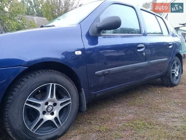 Синій Рено Clio Symbol, об'ємом двигуна 1.39 л та пробігом 247 тис. км за 3350 $, фото 5 на Automoto.ua