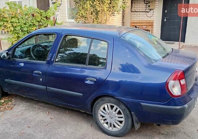 Синий Рено Clio Symbol, объемом двигателя 1.39 л и пробегом 399 тыс. км за 2500 $, фото 5 на Automoto.ua