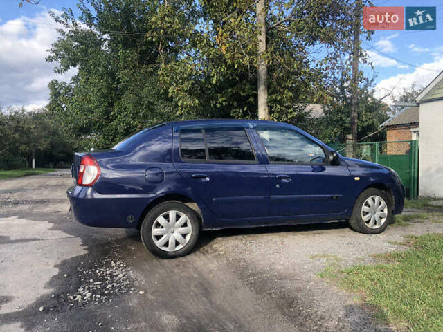 Синий Рено Clio Symbol, объемом двигателя 1.39 л и пробегом 184 тыс. км за 2599 $, фото 18 на Automoto.ua