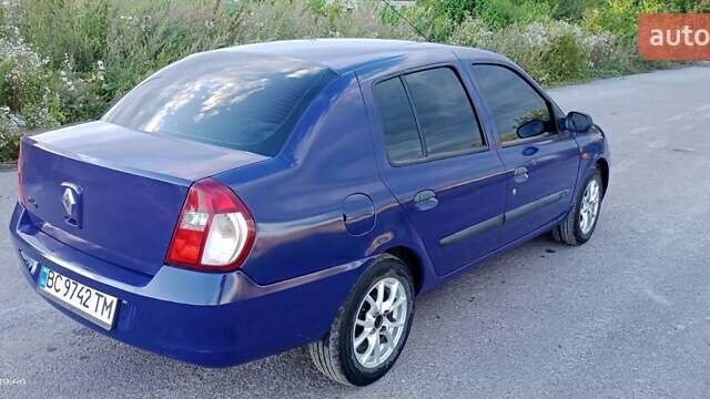 Синий Рено Clio Symbol, объемом двигателя 1.4 л и пробегом 170 тыс. км за 2800 $, фото 6 на Automoto.ua