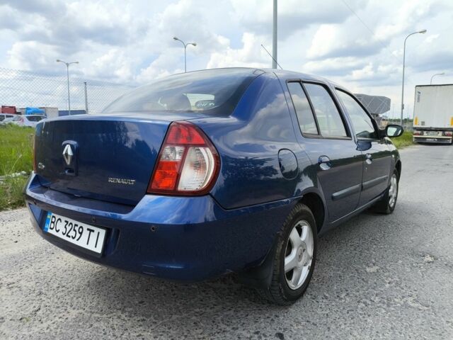 Синій Рено Clio Symbol, об'ємом двигуна 1.4 л та пробігом 165 тис. км за 1600 $, фото 6 на Automoto.ua
