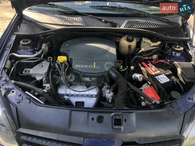 Синий Рено Clio Symbol, объемом двигателя 1.39 л и пробегом 184 тыс. км за 2599 $, фото 12 на Automoto.ua