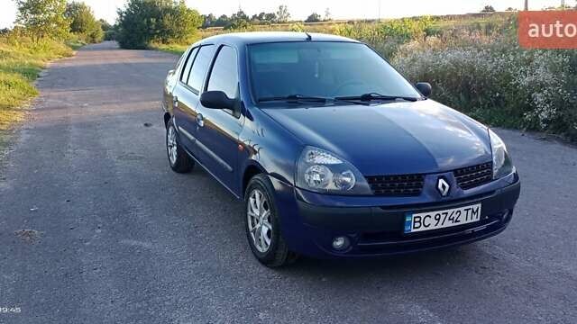 Синий Рено Clio Symbol, объемом двигателя 1.4 л и пробегом 170 тыс. км за 2800 $, фото 7 на Automoto.ua