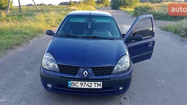 Синий Рено Clio Symbol, объемом двигателя 1.4 л и пробегом 170 тыс. км за 2800 $, фото 14 на Automoto.ua