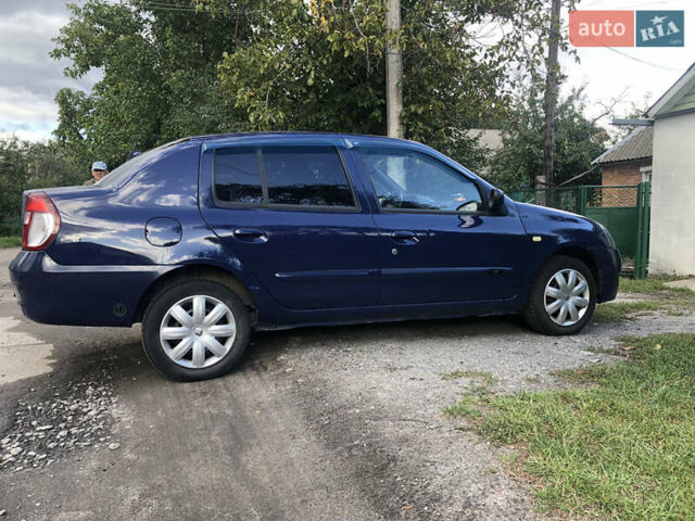 Синий Рено Clio Symbol, объемом двигателя 1.39 л и пробегом 184 тыс. км за 2599 $, фото 2 на Automoto.ua