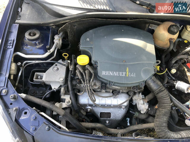Синий Рено Clio Symbol, объемом двигателя 1.39 л и пробегом 184 тыс. км за 2599 $, фото 10 на Automoto.ua