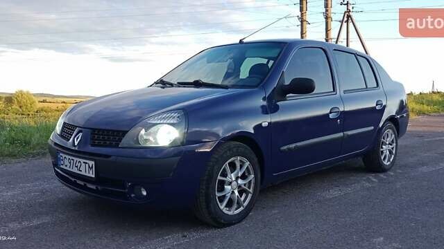 Синий Рено Clio Symbol, объемом двигателя 1.4 л и пробегом 170 тыс. км за 2800 $, фото 1 на Automoto.ua