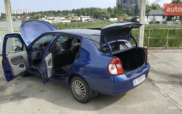 Синій Рено Clio Symbol, об'ємом двигуна 1.4 л та пробігом 285 тис. км за 3200 $, фото 12 на Automoto.ua