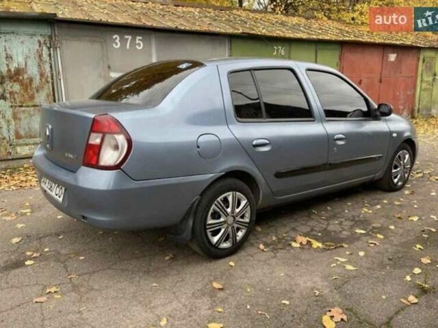 Синий Рено Clio Symbol, объемом двигателя 1.4 л и пробегом 170 тыс. км за 2799 $, фото 2 на Automoto.ua